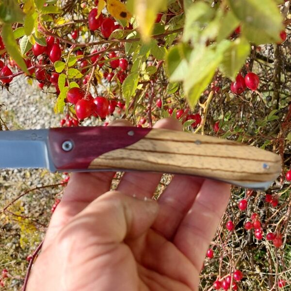 Manche en bois Amarante et Poirier